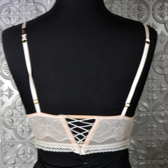Victoria's Secret Lace Bra Bralette Longline - Picture 2 of 2